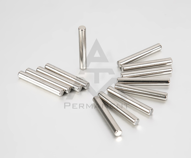 Cylinder neodymium magnet with rare earth magnetic material
