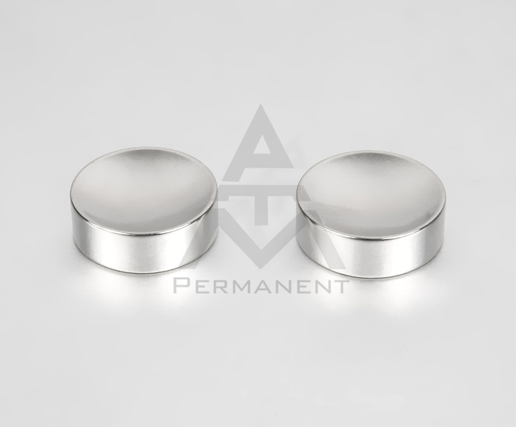 N48M rare earth magnet bowl shape with neodymium praseodymium D25X8mm