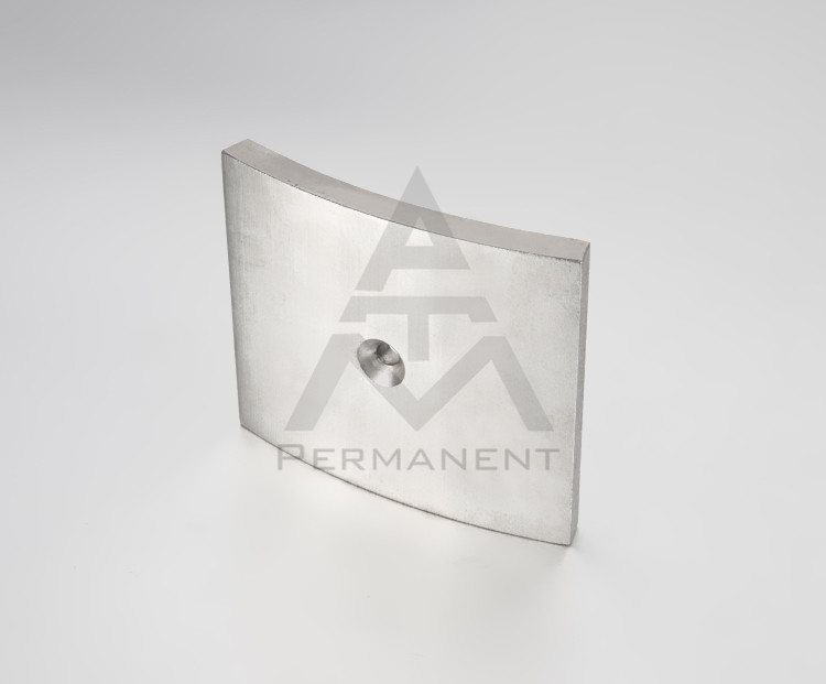 Motor magnet for wind turbine with neodymium magnetic material