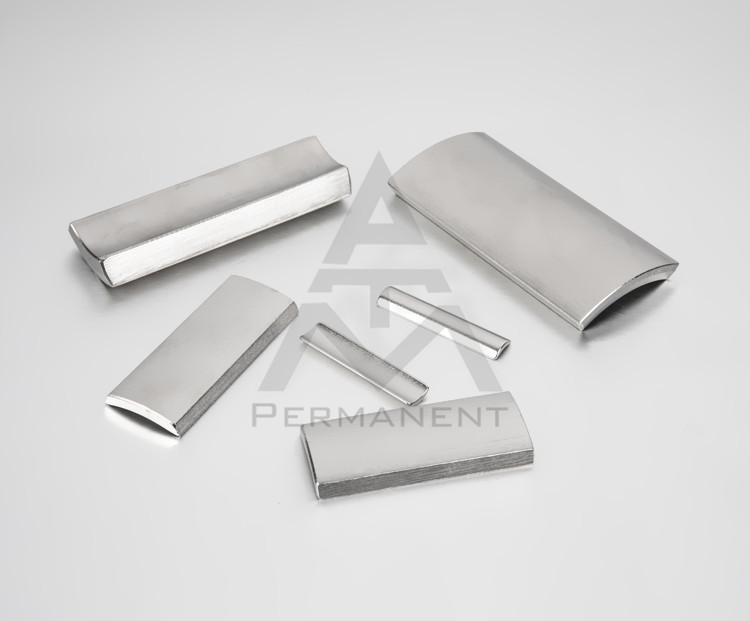 Tile magnet with nickel coating for DC motor